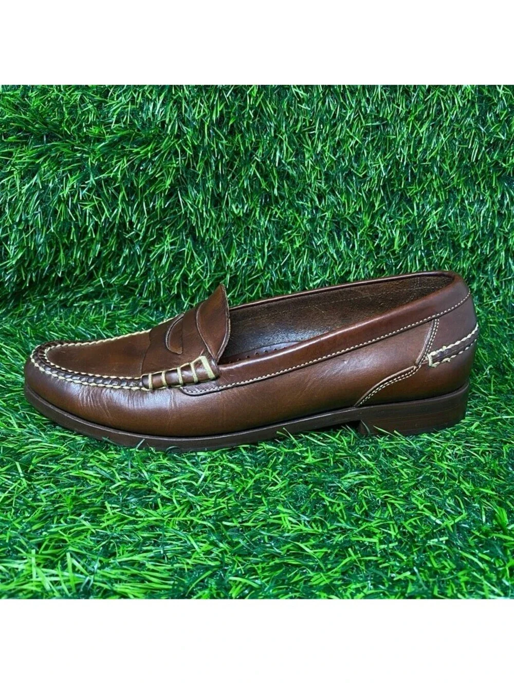 Cole Haan Shoes 0930 Men's 10.5 M Slip On Penny Loafer Memory Leather 2234